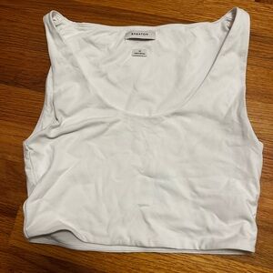 Babaton Classic White Tank Top